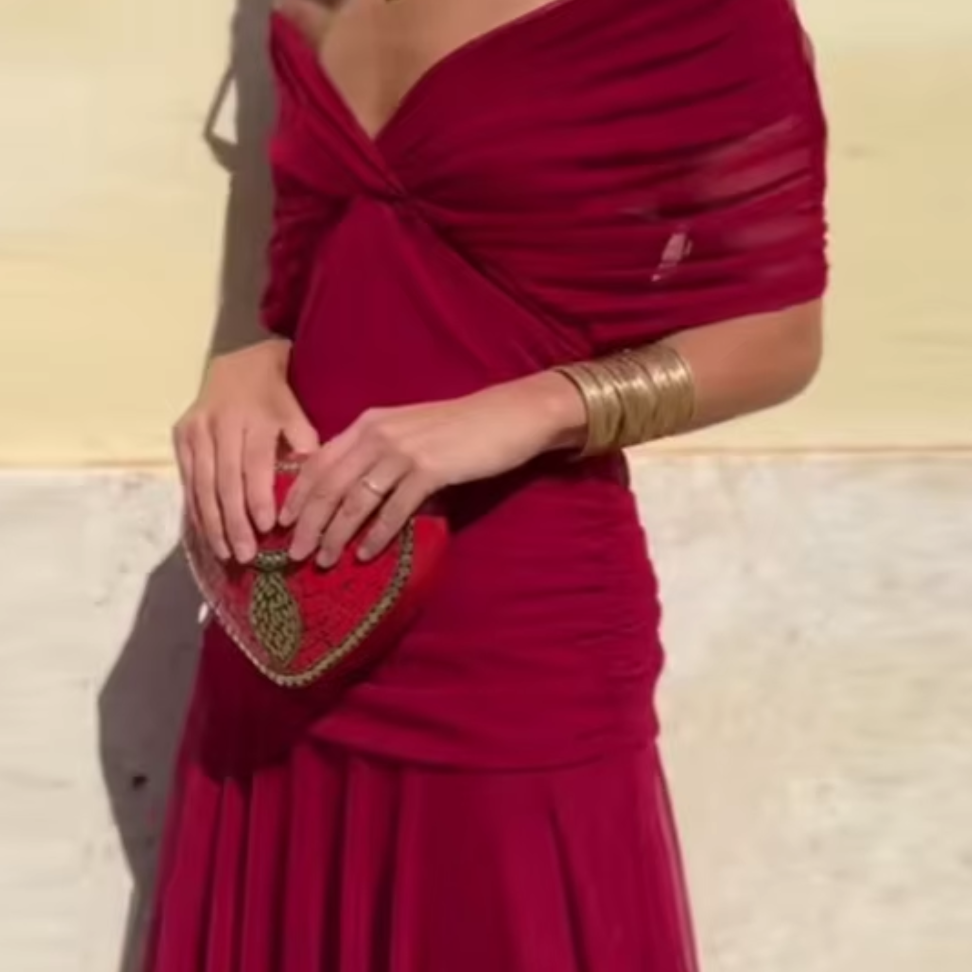 Vestido Luisa Escote en V