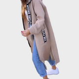 Rosa - Sudadera larga con capucha