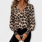 Jadranka - Blusa de Leopardo Estilizada