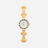 Mia® - Reloj dorado con cristales