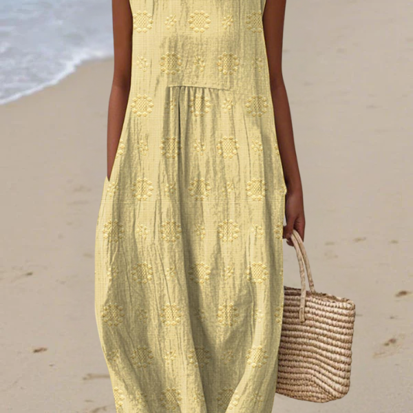 Rosa™ | Vestido de verano ligero y sin mangas