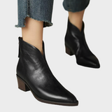 Camila - Botines con tacón bajo