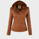 Monika - Chaqueta de Cuero Elegante