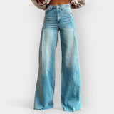 Elena - Pantalones de diseño acampanado