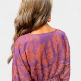 Ema Maxi Vestido con Escote en V y Nudo Frontal