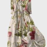 Vestido Largo Botánico