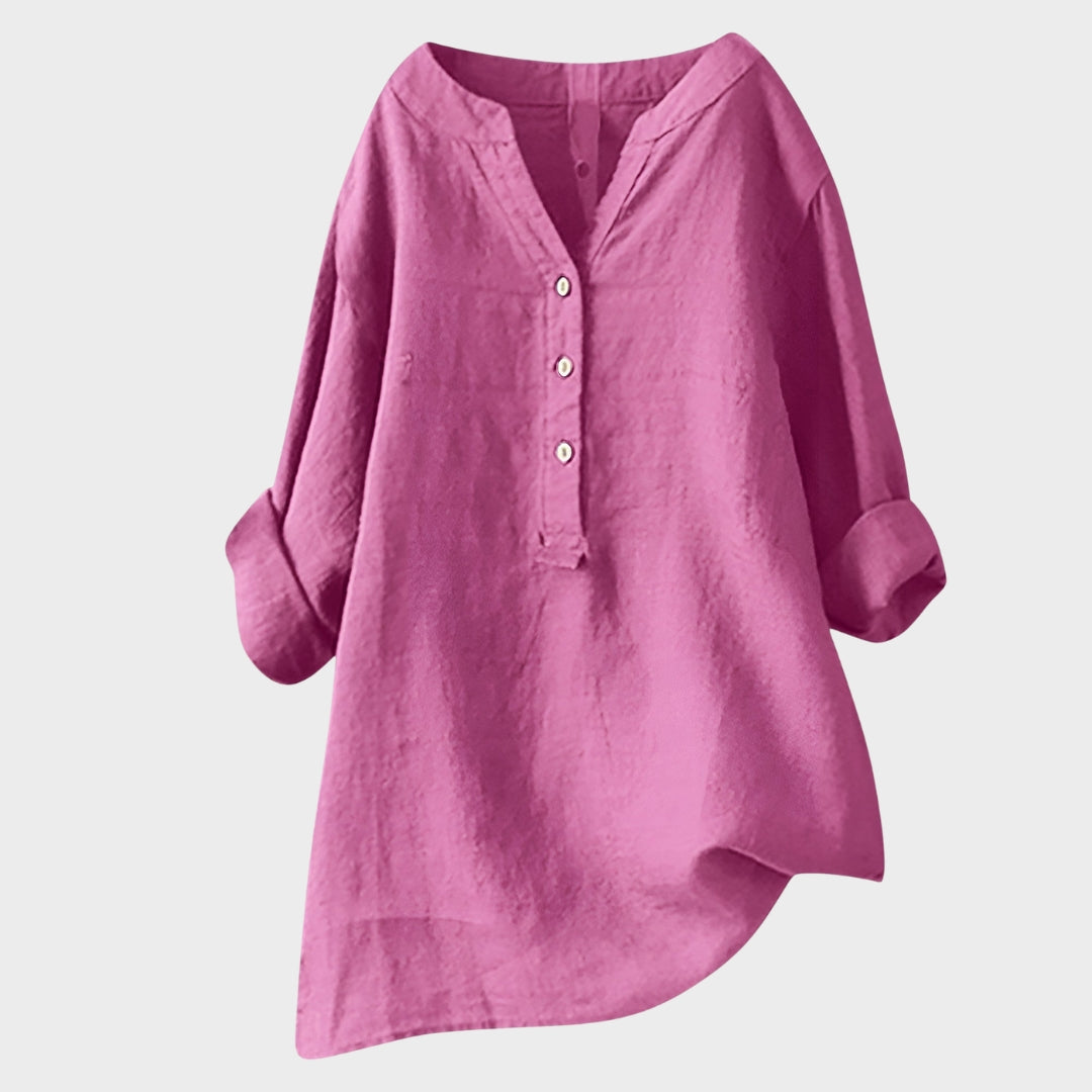 Ana – Camisa ligera y cómoda con botones