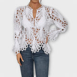 Malina – Blusa de Encaje Elegante