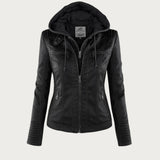 Monika - Chaqueta de Cuero Elegante