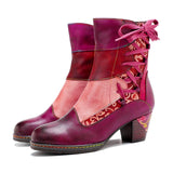 Karla - Botas en colores artísticos