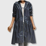 Paula - Impermeable largo para comodidad