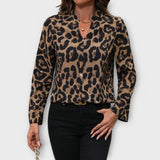 Katica – Blusa encantadora en estilo estampado