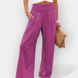 Elda - Pantalones anchos elegantes