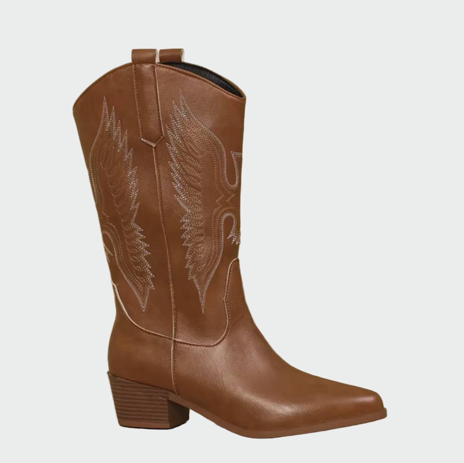 Cvita - Botas de vaquero occidentales de cuero