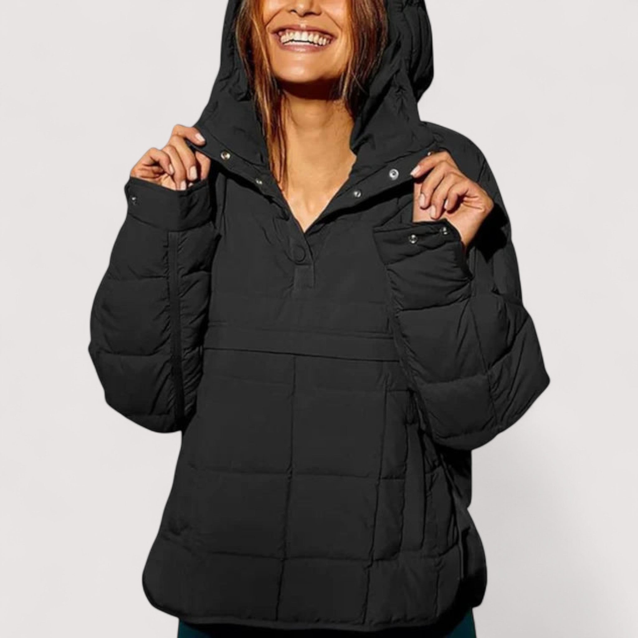 Gloria - Sudadera impermeable oversize