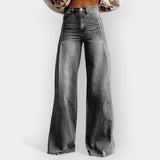 Elena - Pantalones de diseño acampanado