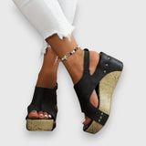 Mia | Sandalia de Plataforma Vintage