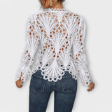 Malina – Blusa de Encaje Elegante
