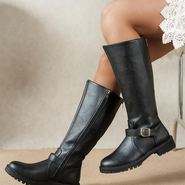 ELSIE | Botas elegantes para mujer con tacón bajo