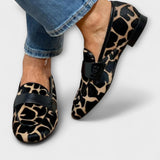 Mirjana - Mocasines con estampado de leopardo
