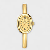 Nina® - Reloj dorado en forma de pulsera