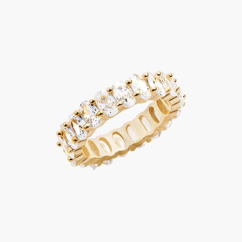 Sonja - Anillo de corte ovalado