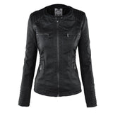 Monika - Chaqueta de Cuero Elegante