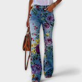 Neda - Pantalones de flores