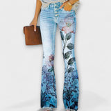 Neda - Pantalones de flores