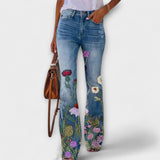 Neda - Pantalones de flores