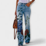 Neda - Pantalones de flores