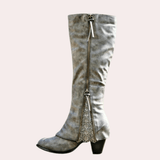 Celeste - Botas de montar de encaje