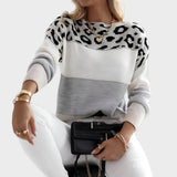 Romanka - Suéter Leopardo Elegancia