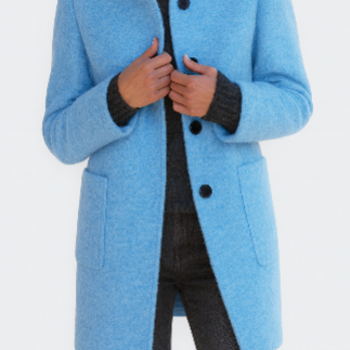 MELISSA – Abrigo con cuello alto