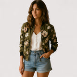 Lidia - Chaqueta bomber estilizada
