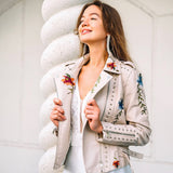 Té - Abrigo Floral Retro Chic
