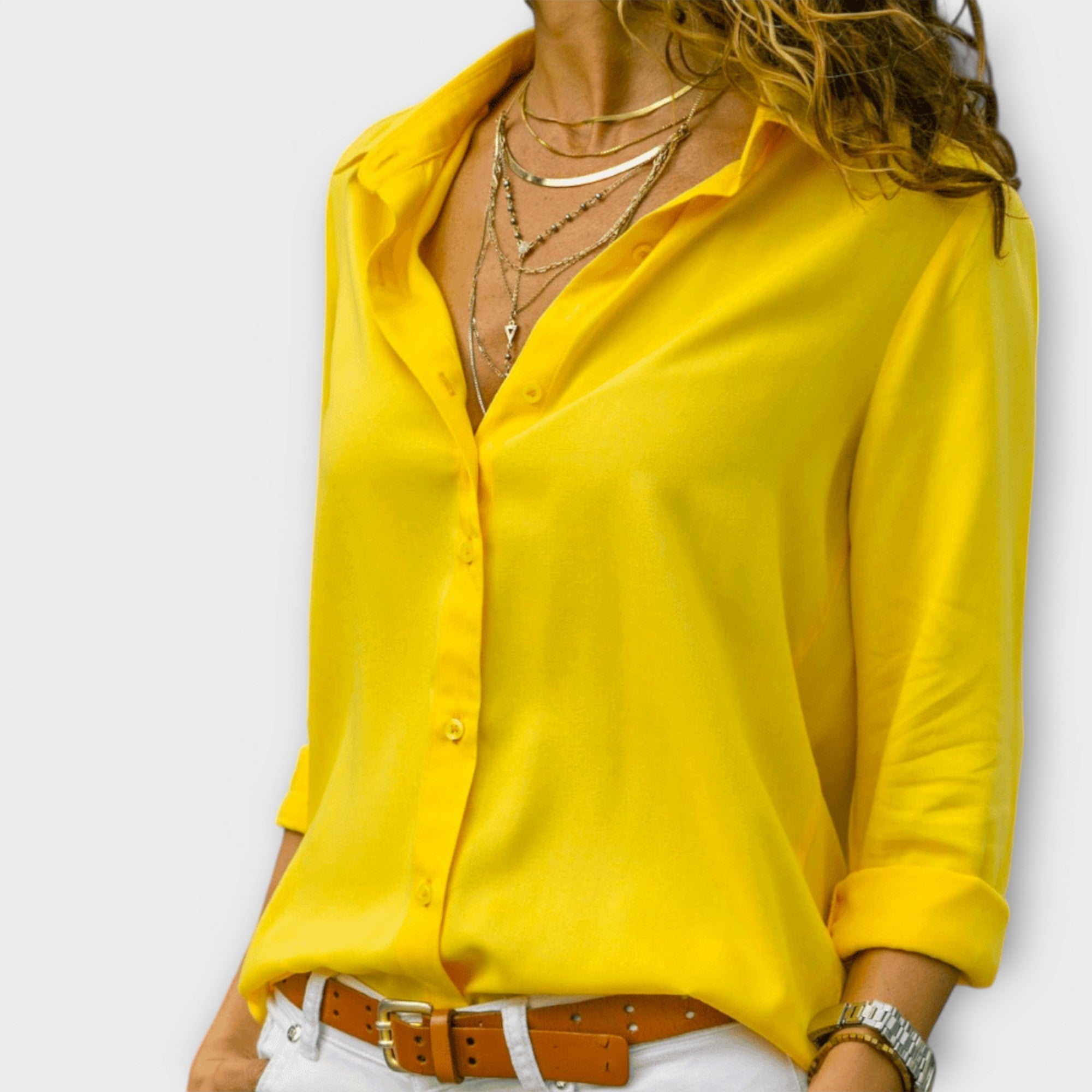 Mara – Blusa perfecta con detalles refinados