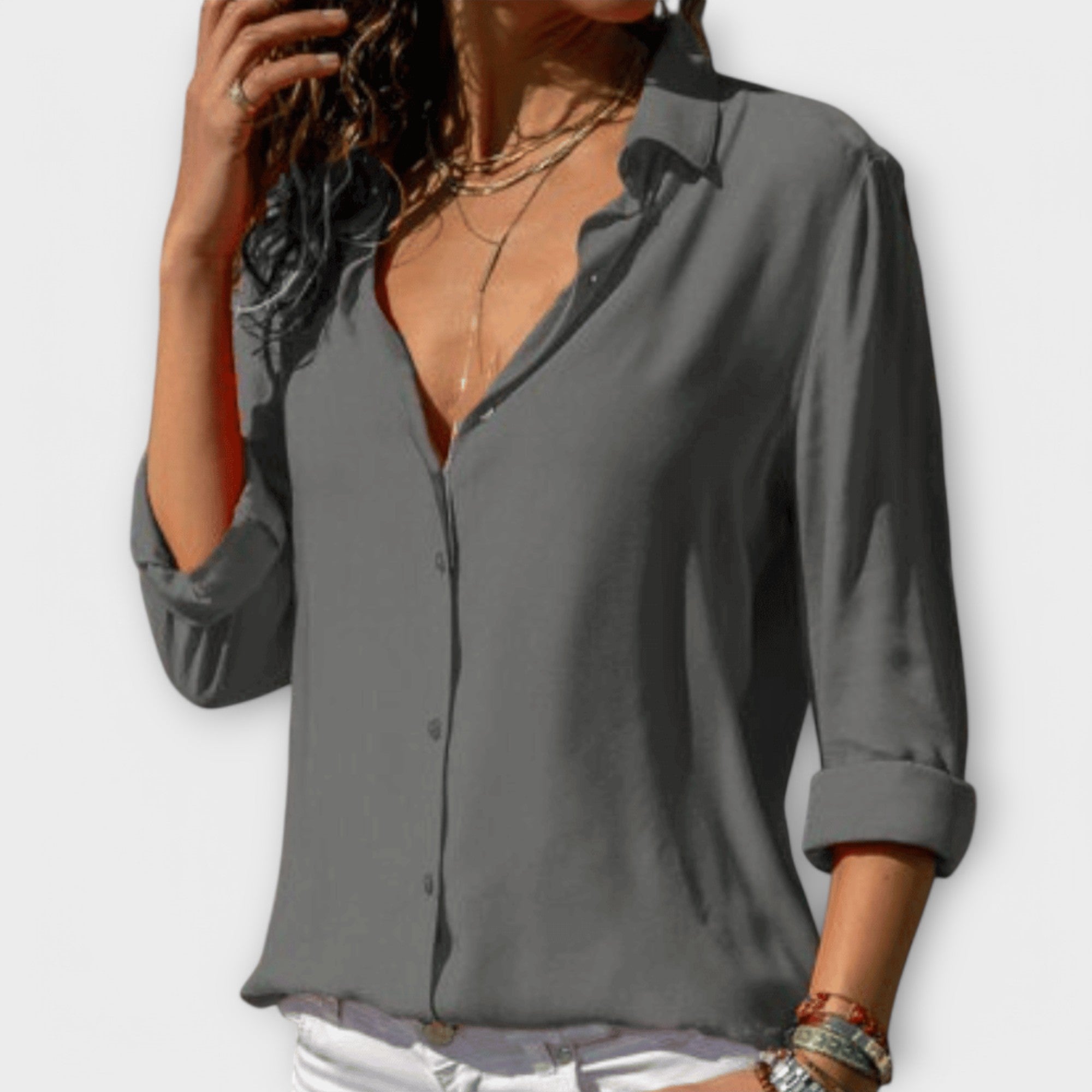 Mara – Blusa perfecta con detalles refinados