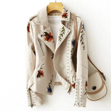 Té - Abrigo Floral Retro Chic