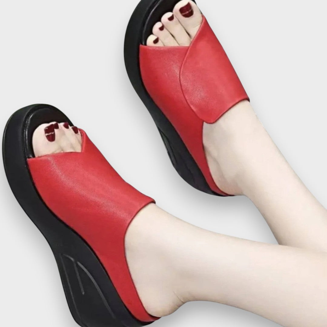 Elisa | Sandalias de cuña ortopédicas