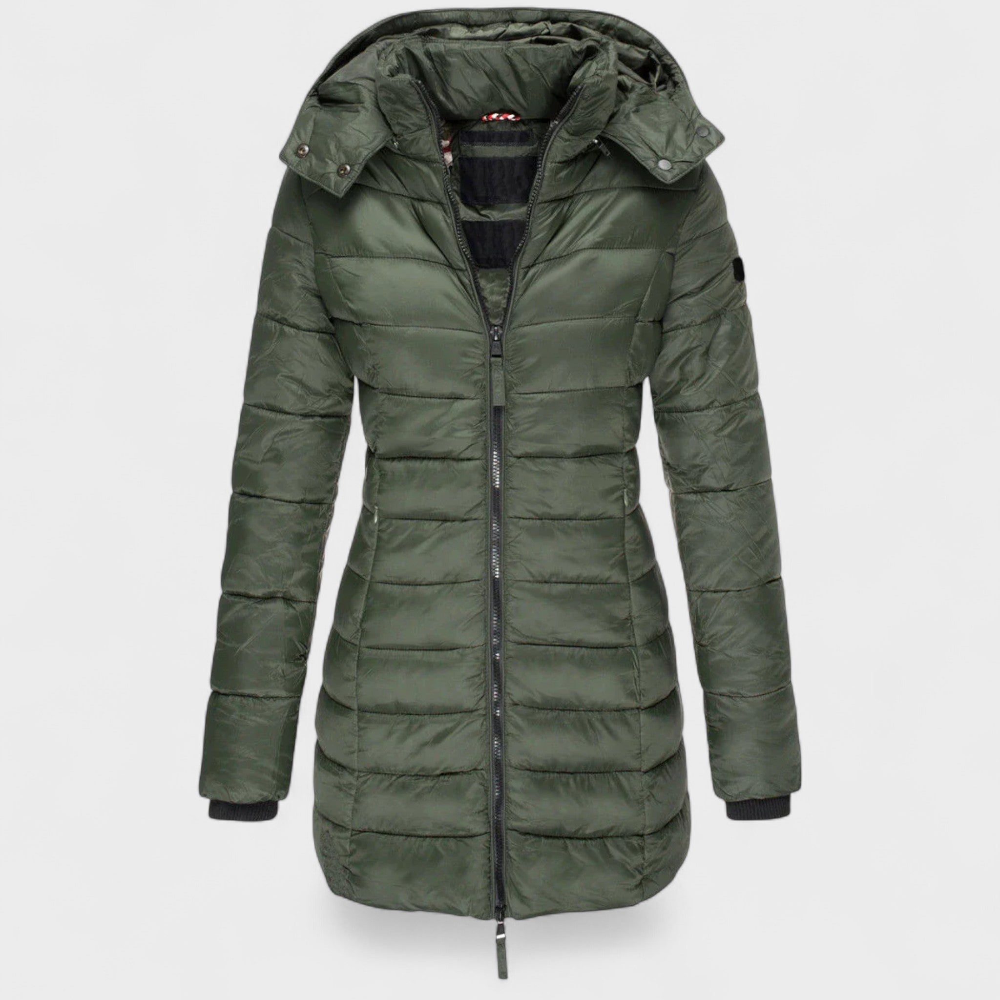 Ankica - Parka elegante con forro interior cálido