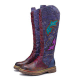 Perla - Botas en colores artísticos