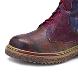 Perla - Botas en colores artísticos