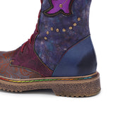 Perla - Botas en colores artísticos
