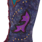 Perla - Botas en colores artísticos