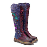 Perla - Botas en colores artísticos