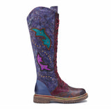 Perla - Botas en colores artísticos