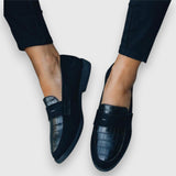 Ljubica – Mocasines en estilo de serpiente
