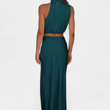 Falda Draped Sin Espalda
