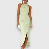 Flora – Vestido sofisticado con espalda descubierta